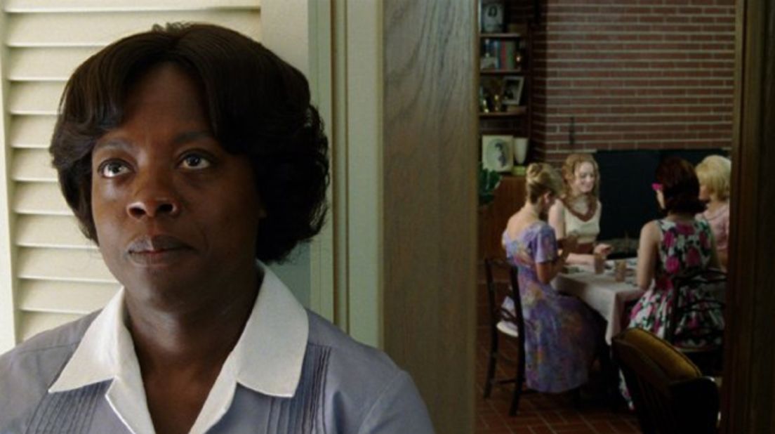 Viola Davis as Aibeleen Clark in a 2011 film adaptation of "The Help" by Kathryn Stockett.