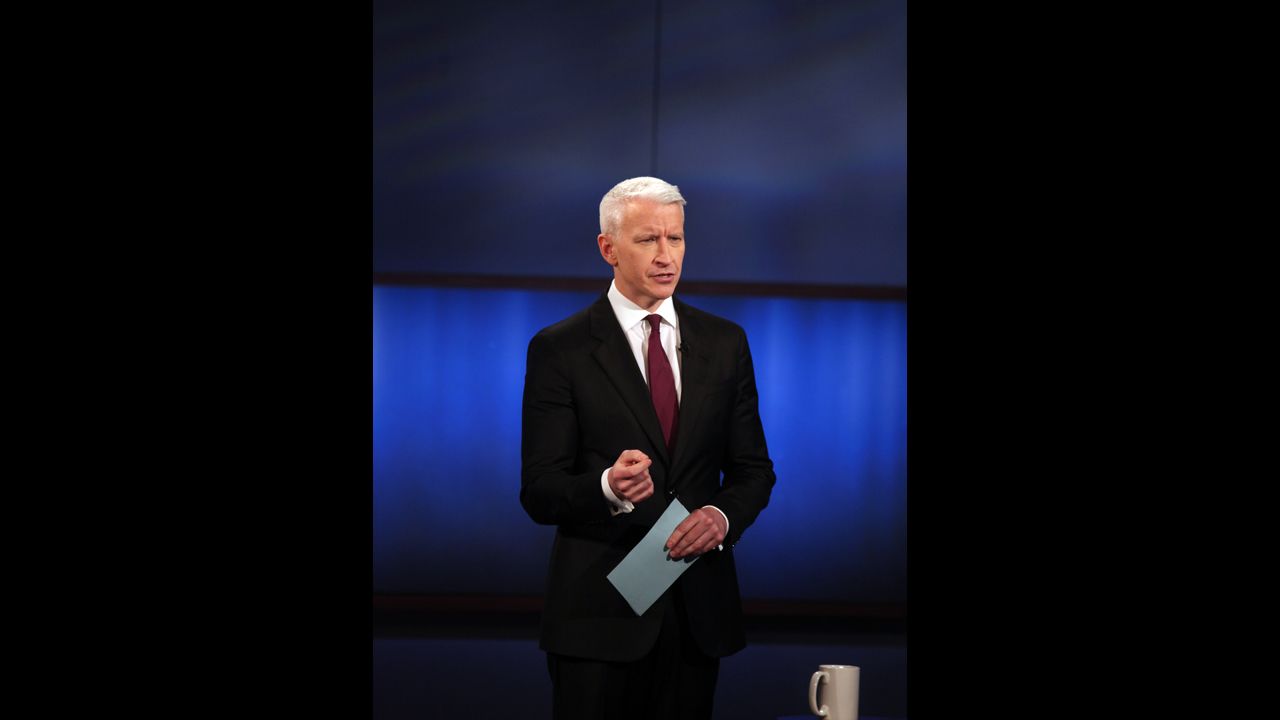 Host Anderson Cooper.