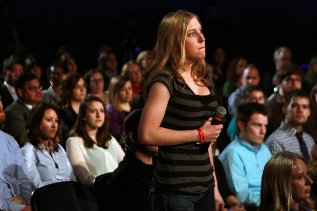 Sarah McKinley, who used a 12-gauge shotgun to stop a home intruder, attended the event and participated in the discussion.