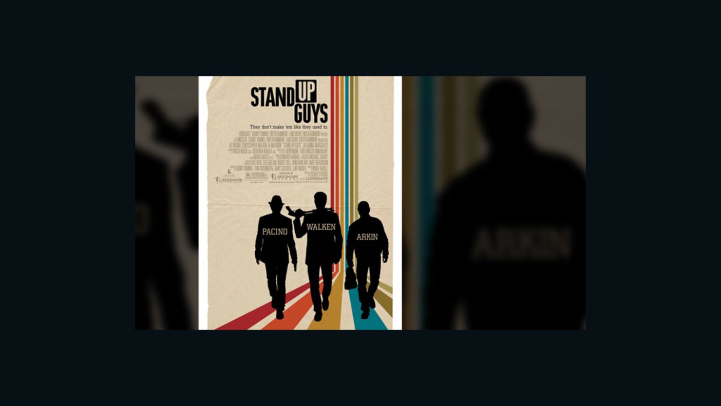 Al Pacino, Christopher Walken and Alan Arkin star in "Stand Up Guys."