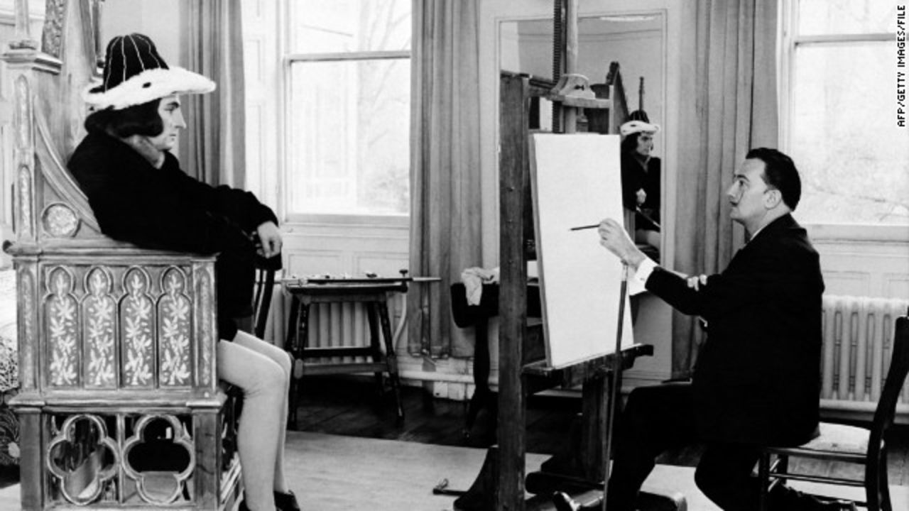 Richard III has been played by a host of stars, including Laurence Olivier, here being painted by Salvador Dali