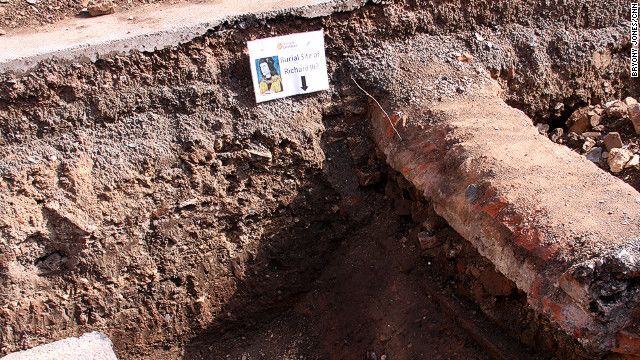 Remains matching the description of Richard III were found buried beneath a parking lot in the English city of Leicester last year
