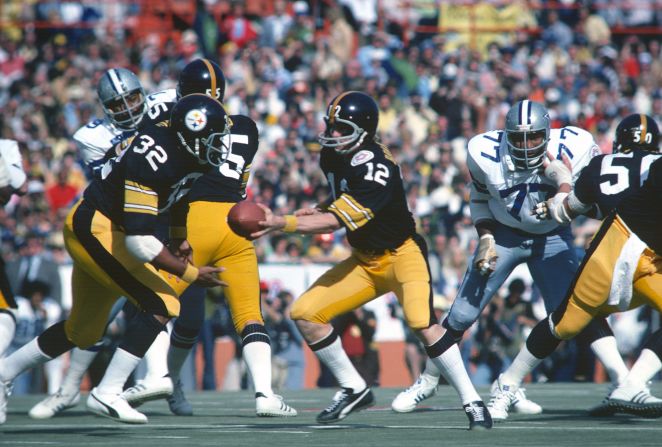 The Pittsburgh Steelers and the Dallas Cowboys share the most appearances at the Super Bowl, with eight each.  The two teams went head to head in 1976 at Super Bowl X. 