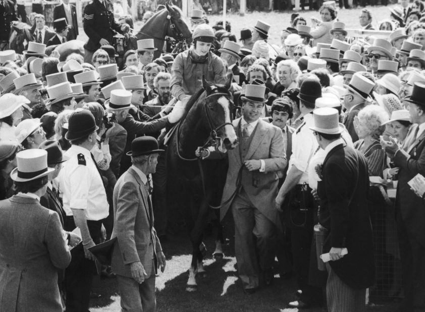 "I rode champions for many years afterwards and no one came close," said British jockey Walter Swinburn, who as a 19-year-old rode Shergar to that historic Epsom Derby win. 