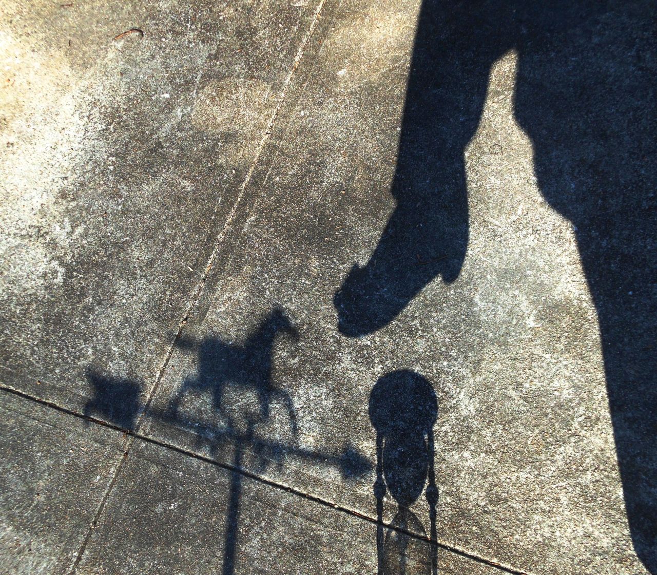 <a href="http://ireport.cnn.com/docs/DOC-919155" target="_blank">iReporter Natalie Montanaro</a> shot this photo of her shadow along with a horse weather vane and hourglass. "I was thinking about the "Wizard of Oz" when I spotted the hourglass near the fireplace so I put on my dancing shoes to set up a shot," she said. "I so wish that there will be an early spring." 