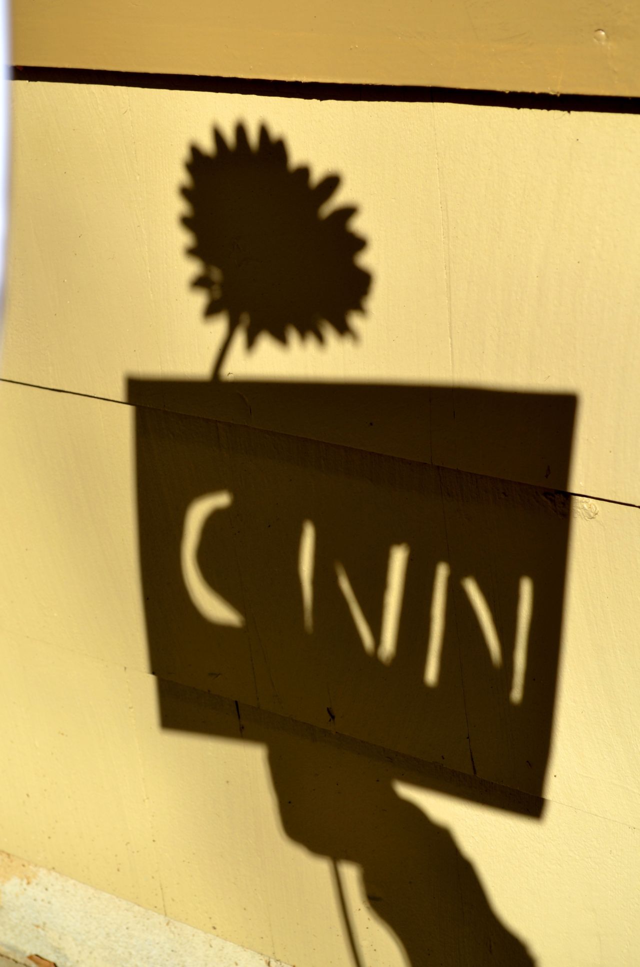 <a href="http://ireport.cnn.com/docs/DOC-919654">iReporter Krishna Sharma</a> took a fun spin on shadows on Groundhog Day. " I used a few sheets of white paper and tried to cut out CNN via scissors," he said.