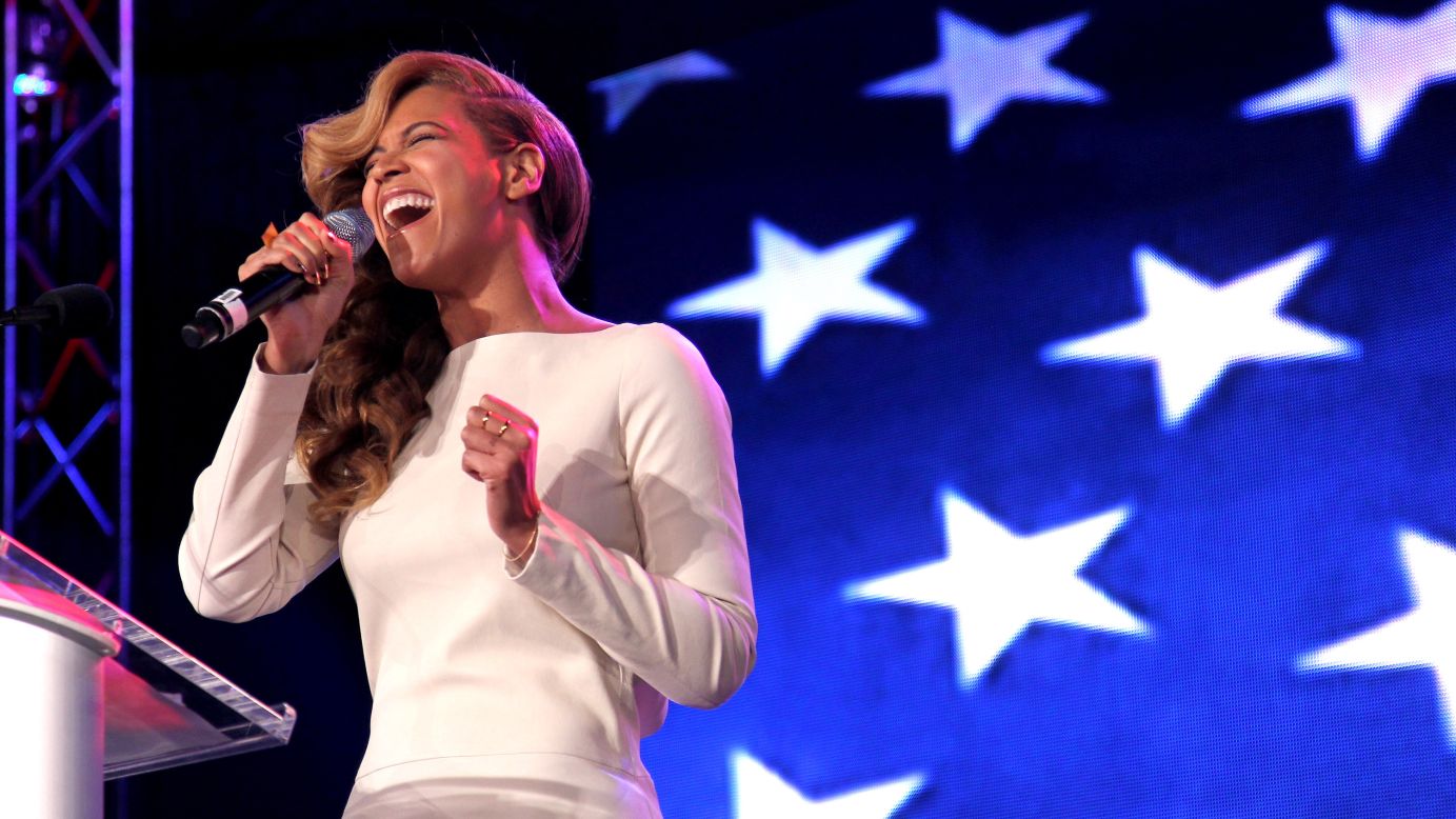 After the inauguration dust-up, Beyonce had something to prove when she held a news conference for her Pepsi Super Bowl XLVII Halftime Show on January 31, 2013. After belting out "The Star-Spangled Banner," the singer paused and turned to the press and asked: "Any questions?"