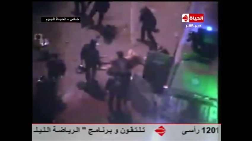 Police Beating Shown Live On Egyptian Tv Cnn