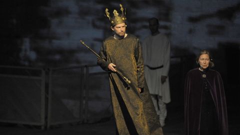 French actor Denis Podalydes as Richard III in "The Life and Death of Richard the Third," 2010.