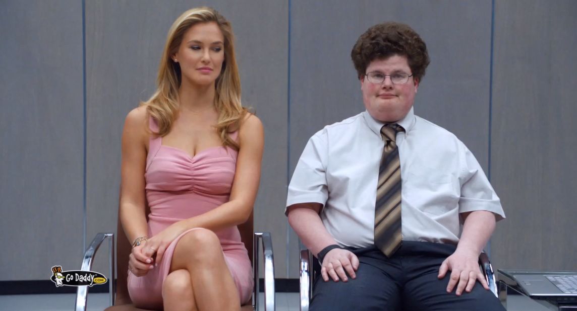 Jesse Heiman became a famous face overnight after the controversial <a href="http://startingpoint.blogs.cnn.com/2013/02/04/video-godaddy-actor-on-kissing-bar-rafaeli-in-super-bowl-ad-it-worked/">GoDaddy.com</a> ad, where he played a nerd who locked lips with model Bar Rafaeli. 