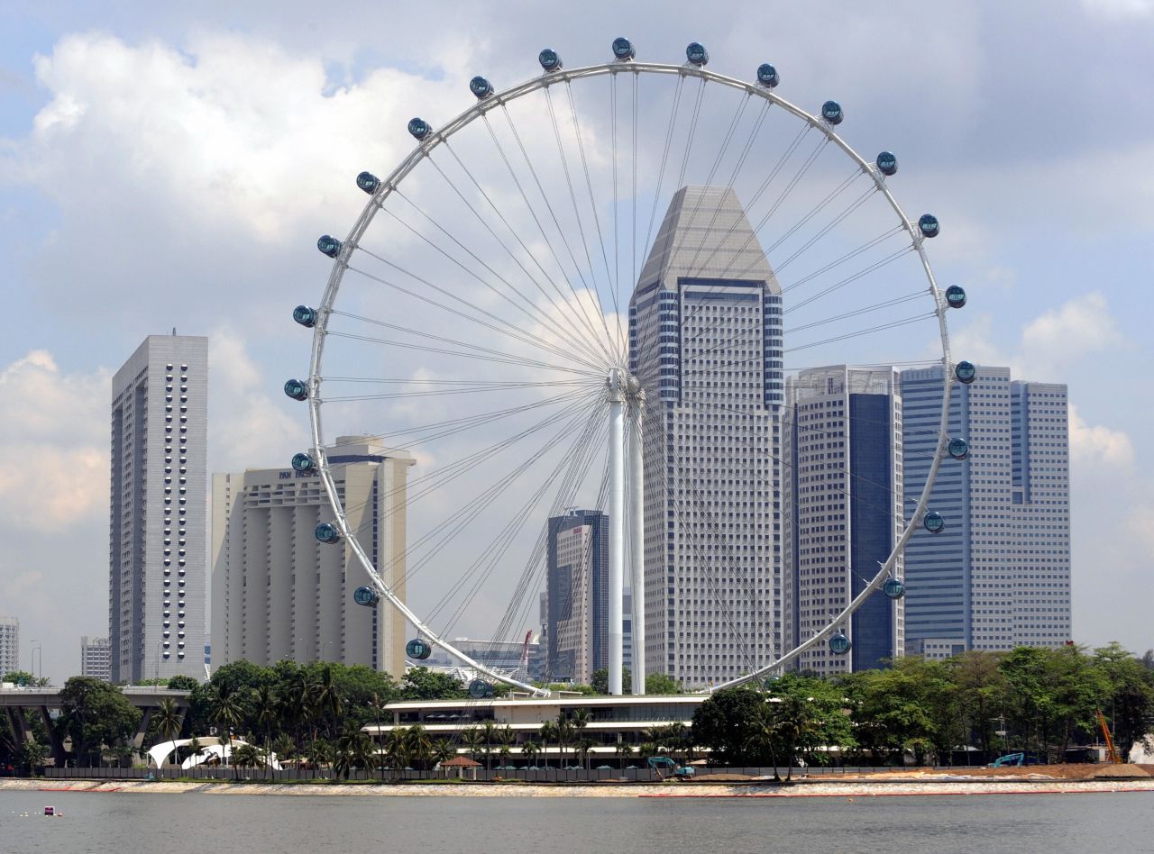 Officials in Singapore reportedly changed the direction of the world's biggest observation wheel because feng shui masters said it was taking good fortune away from the city.