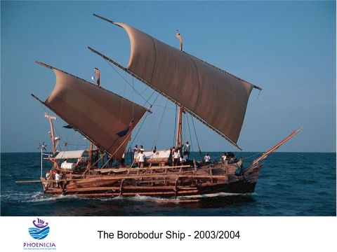 It wasn't the first time Beale recreated history. In 2003 he sailed a replica 8th century Indonesian vessel, known as a Barobudur ship, 19,000 kilometers from Jakarta to Ghana. 