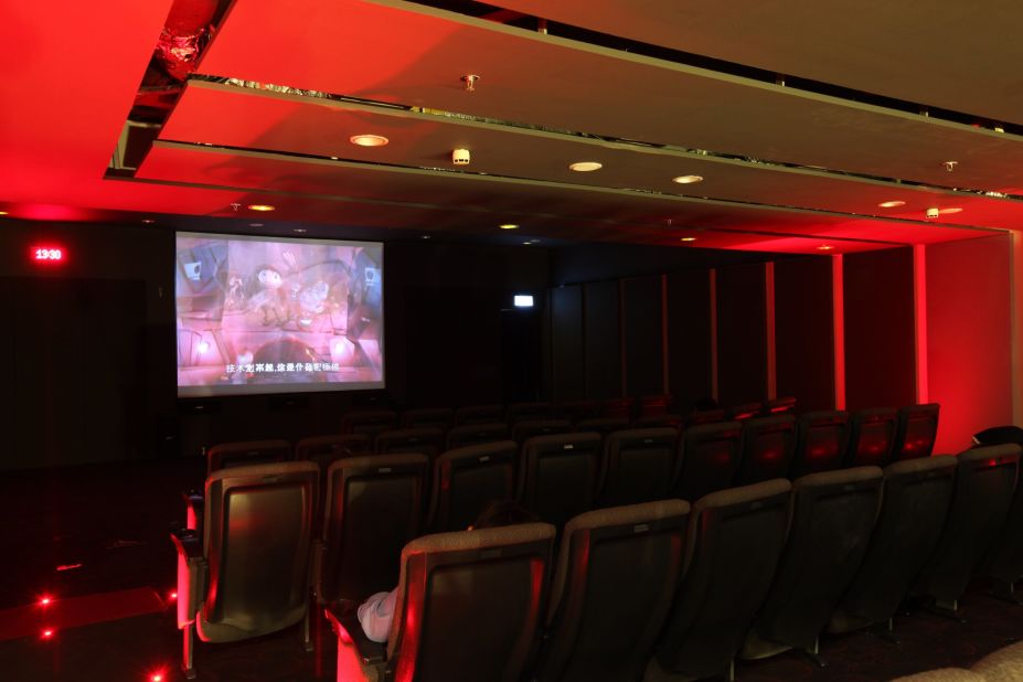 Changi Airport also has a complimentary movie theater, which streams films 24/7.