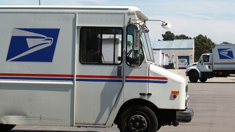 post office truck