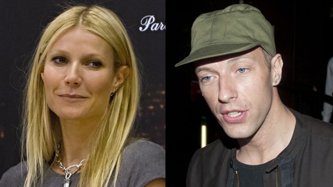 Gwyneth Paltrow, 41, married Coldplay's Chris Martin, 37, in 2003.