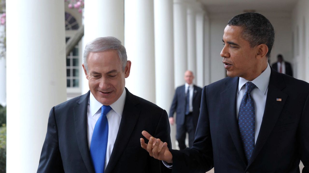 Israeli Prime Minister Benjamin Netanyahu visits President Barack Obama at the White House last year. 