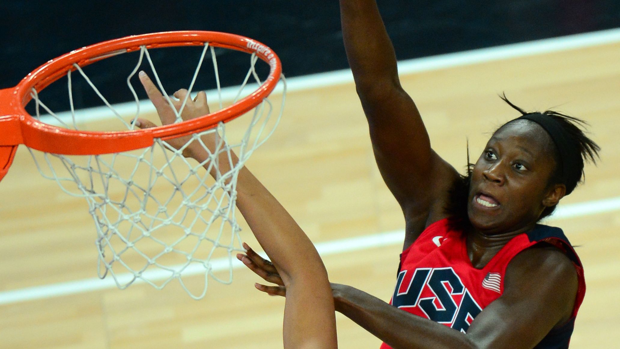 Tina Charles during the London 2012 Olympic Games.