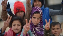 syria refugees children zaatari jordan