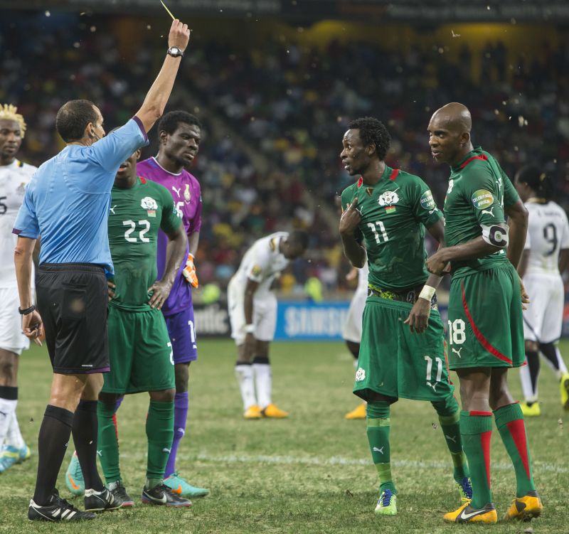 AFCON Referee Suspended Following Burkina Faso Vs Ghana Game | CNN