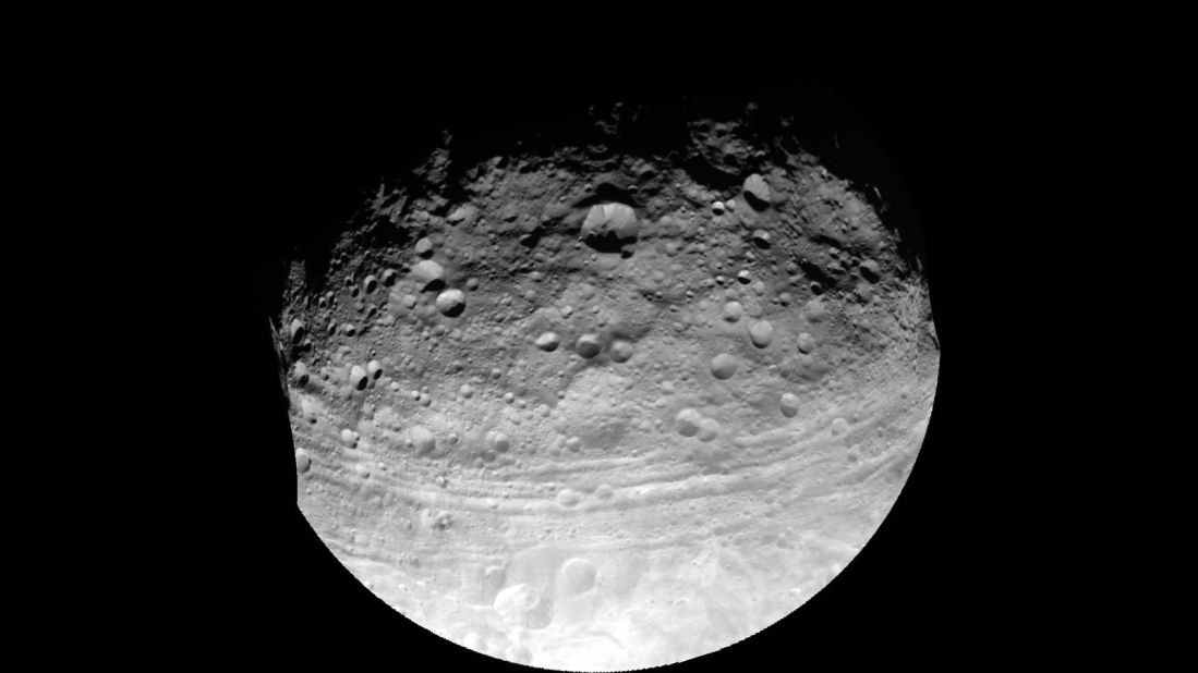One big space rock got upgraded recently. This image of Vesta was taken by the Dawn spacecraft, which is on its way to Ceres. In 2012, scientists said data from the spacecraft show Vesta is more like a planet than an asteroid and so Vesta is now considered a protoplanet.