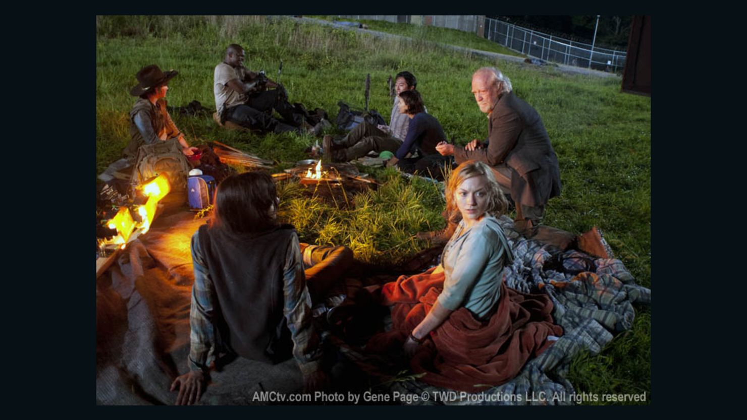 Season 3 of AMC's "The Walking Dead" resumes Sunday.