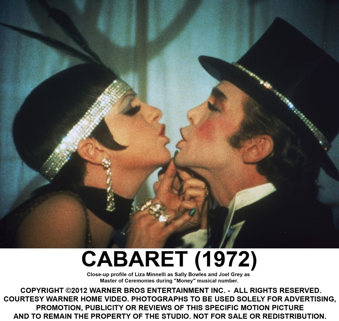 Minnelli and Joel Grey in the famous "Money, Money" number.