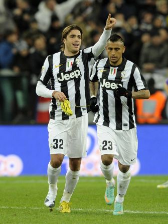 Alessandro Matri helped Juventus move five points clear in Italy's Serie A, scoring the second goal in the 2-0 win at home to Fiorentina despite losing his boot before firing into the net.  