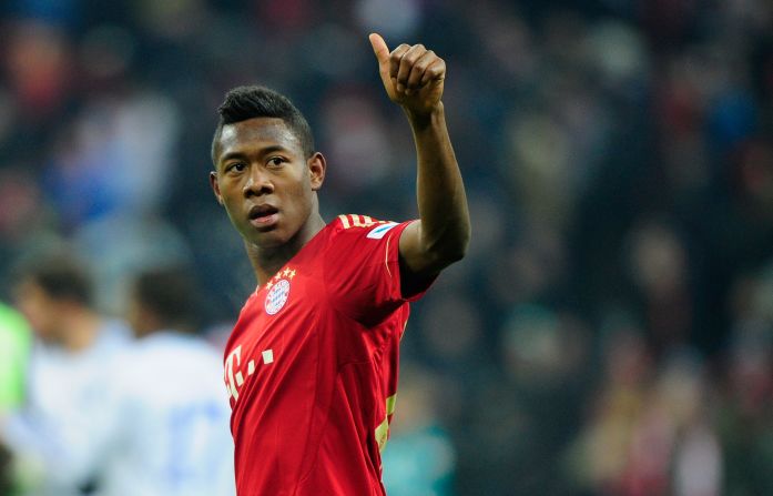 David Alaba helped Bayern Munich move 15 points clear in Germany's Bundesliga, with the 20-year-old Austrian scoring twice in the 4-0 win at home to Schalke.