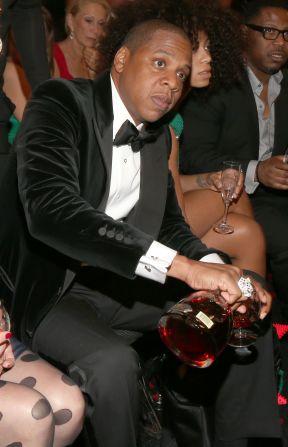 Jay-Z: "I see you looking at me, but there's no way I'm sharing."