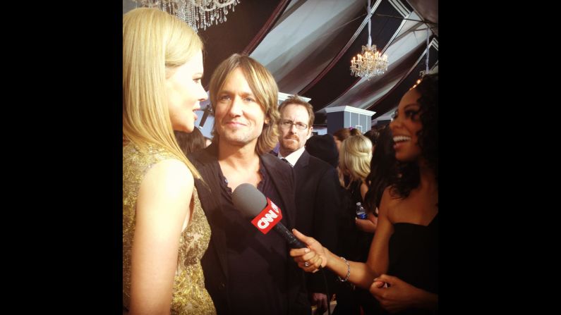 Can we talk about Keith Urban's look of love at Nicole Kidman for a second?