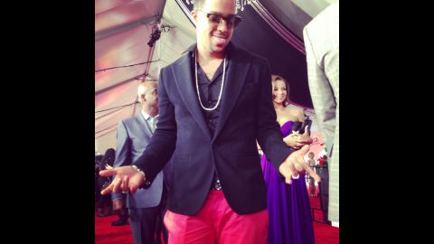 LMFAO's SkyBlu is sparkly and he knows it.