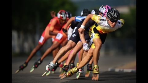 The Federaton Internationale de Roller Sports is the international governing body for all roller-skating-based sports. Championships have been conducted in roller hockey, road racing, track racing and artistic roller skating, according to the federation's website. 