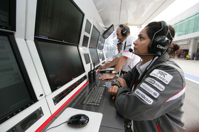 "The first time I came to the factory and saw what it takes to make a Formula 1 car, it became a passion," said Kaltenborn.