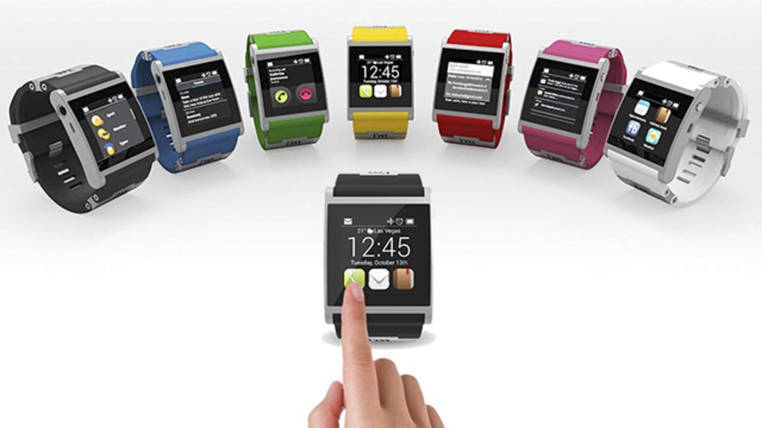 The Italian-made aluminum <a href="http://www.imsmart.com" target="_blank" target="_blank">I'm Watch</a> is one of the pricier smartwatch options at $399. It comes in seven colors and runs the Droid 2 operating system. It connects to Android smartphones using Bluetooth to get texts and e-mails, check social networks, make calls and see calendar events. 