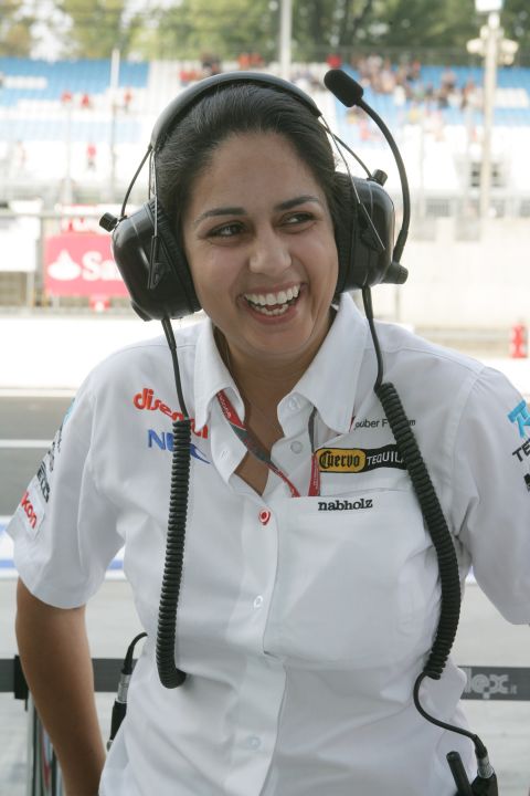 Kaltenborn said she grew up watching Grand Prix as a child but never imagined it would become her career.