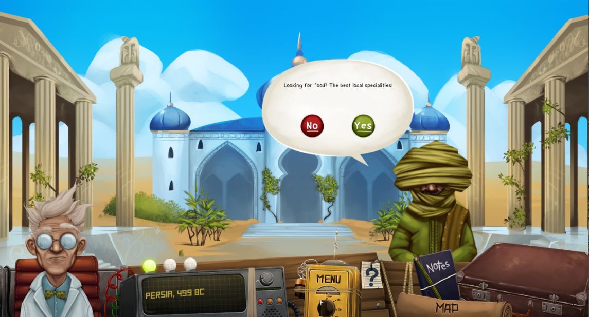 Mr Travel is the first game to train users in travel security. 