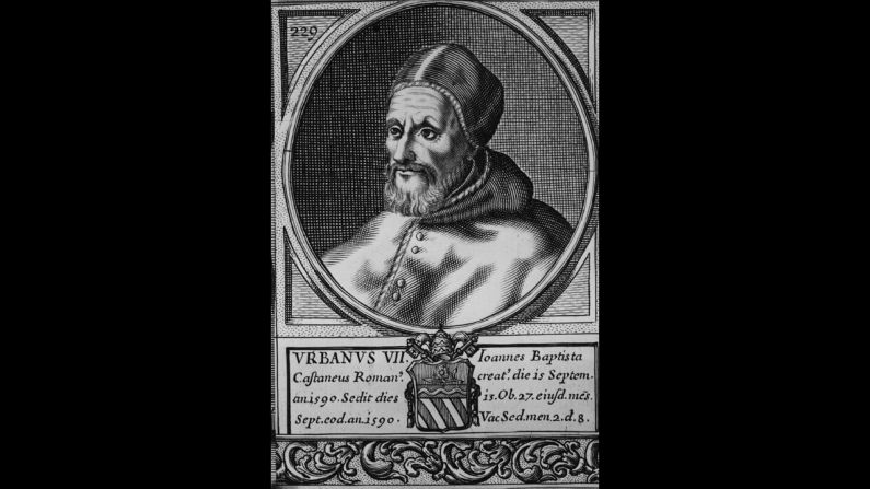 With the resignation of Pope Benedict, take a look at history's shortest-reigning popes. <a >You can also view our list of the longest-reigning popes.</a><br /><br />Pope Urban VII reigned for 13 calendar days in 1590, the shortest papal tenure in history.