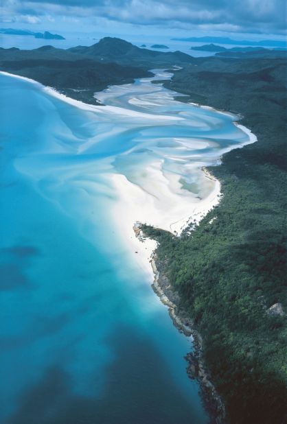 Whitehaven Beach on Australia's Whitsunday Island is among the most pristine beaches in the world.
