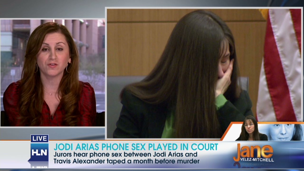 Jodi Arias phone sex tape plays in court