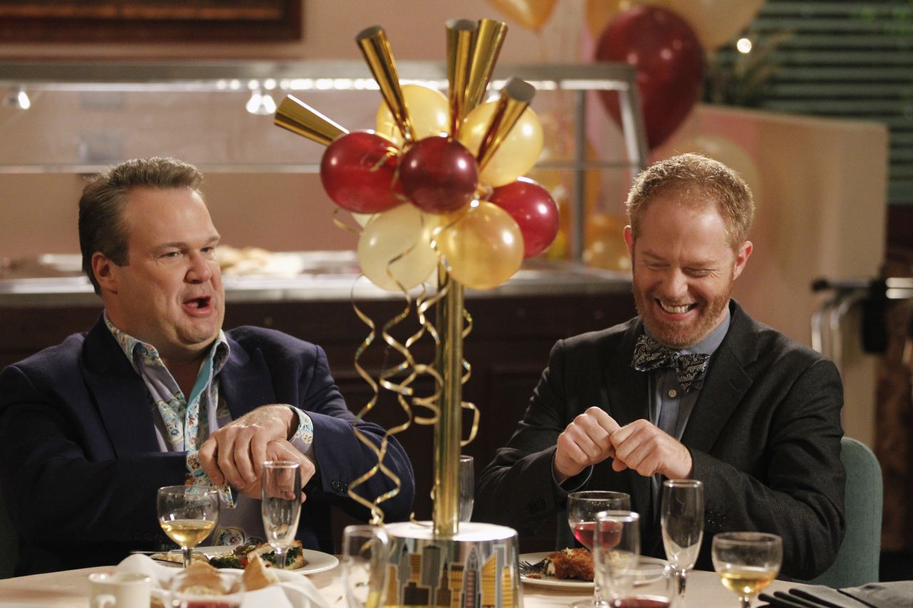 It's quite a feat to steal scenes regularly on one of the most acclaimed comedies on television, but Cam (Eric Stonestreet, left) and Mitchell (Jesse Tyler Ferguson) make it look easy on "Modern Family."