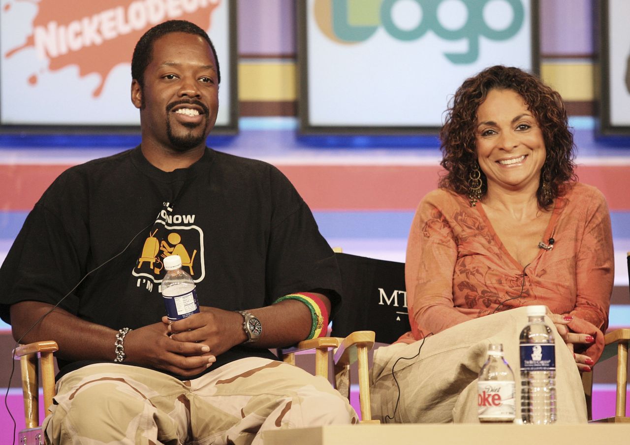 When Lisa Bonet abruptly left college-based sitcom "A Different World" after one season, the focus shifted to Dwayne Wayne (Kadeem Hardison) and Southern belle Whitley Gilbert (Jasmine Guy) and their unlikely romance. But their chemistry clicked. (Here are Hardison and Guy in 2006.)