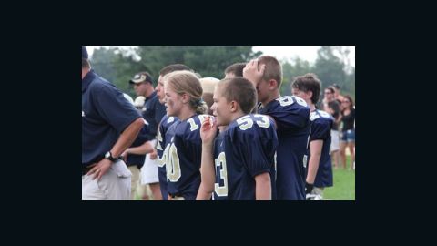Caroline fought for all girls wanting to play football, her coaches and family members say.