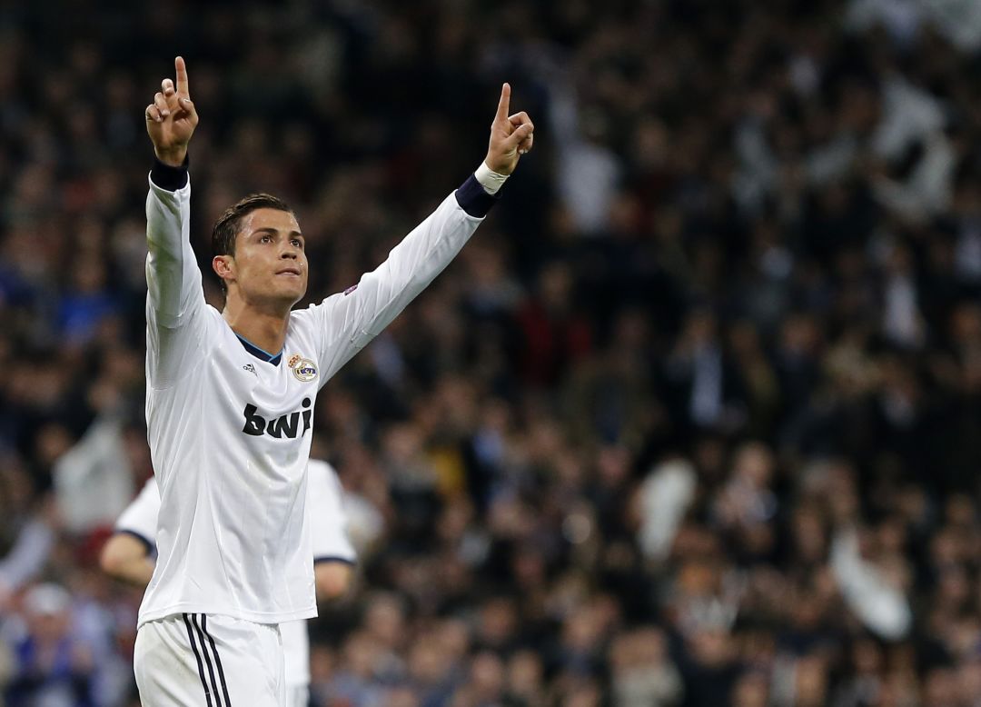 Ronaldo's muted celebration shows the respect he still holds for his former employers. The Portuguese star, who joined Real for a world record fee of $124 million back in 2009, was at the heart of everything positive about his team's performance.