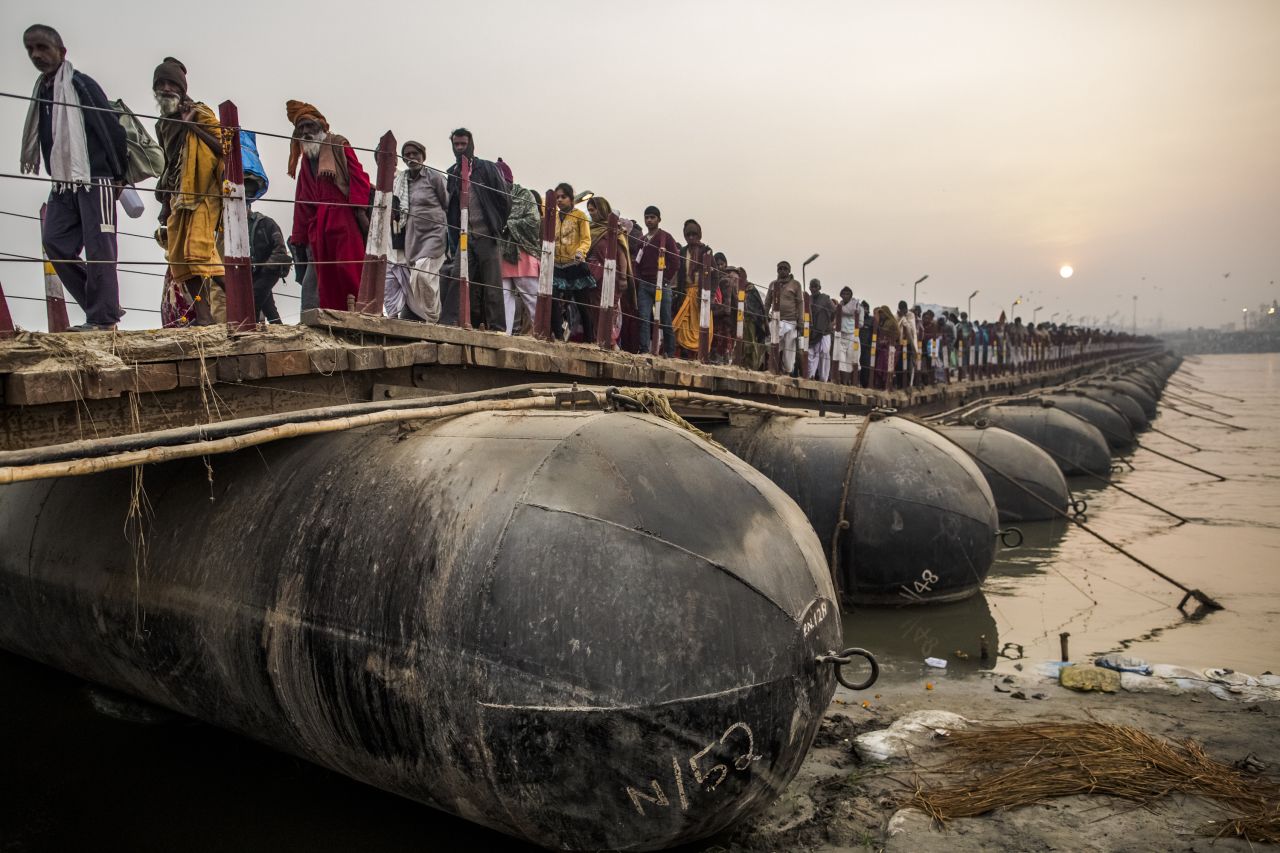 The Kumbh Mela, believed to be the largest religious gathering on Earth, is held every 12 years on the banks of Sangam.