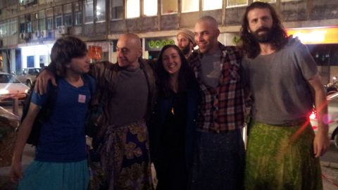 Liora Yuklea attends a 1 Billion Rising event in Tel Aviv, Israel.