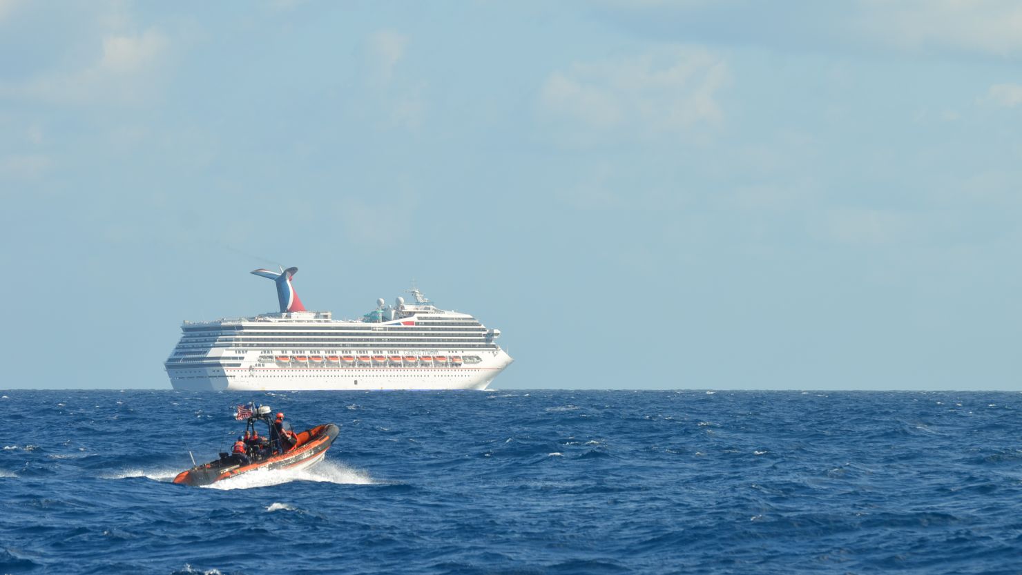 The Carnival Triumph was stranded for days in February after an engine fire knocked out power.
