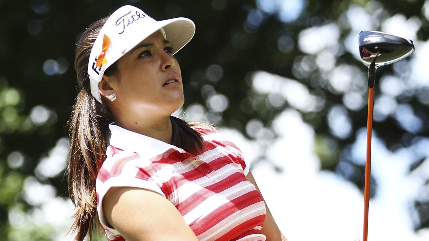 Colombian Mariajo Uribe snatched the lead from Kiwi Lydia Ko at the Women's Australian Open