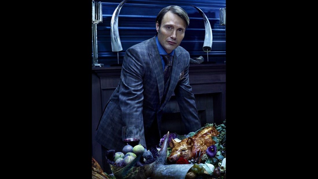 The third season of the critically acclaimed horror series is underway, as "Hannibal" has fled to Europe in order to escape capture for his violent crimes (not to mention his choice of cuisine). It airs on NBC Thursday nights at 10 p.m. ET.