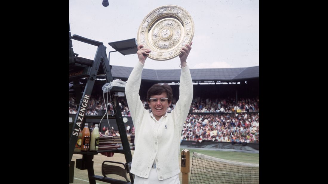 Tennis legend Billie Jean King was outed by a former female partner in 1981.