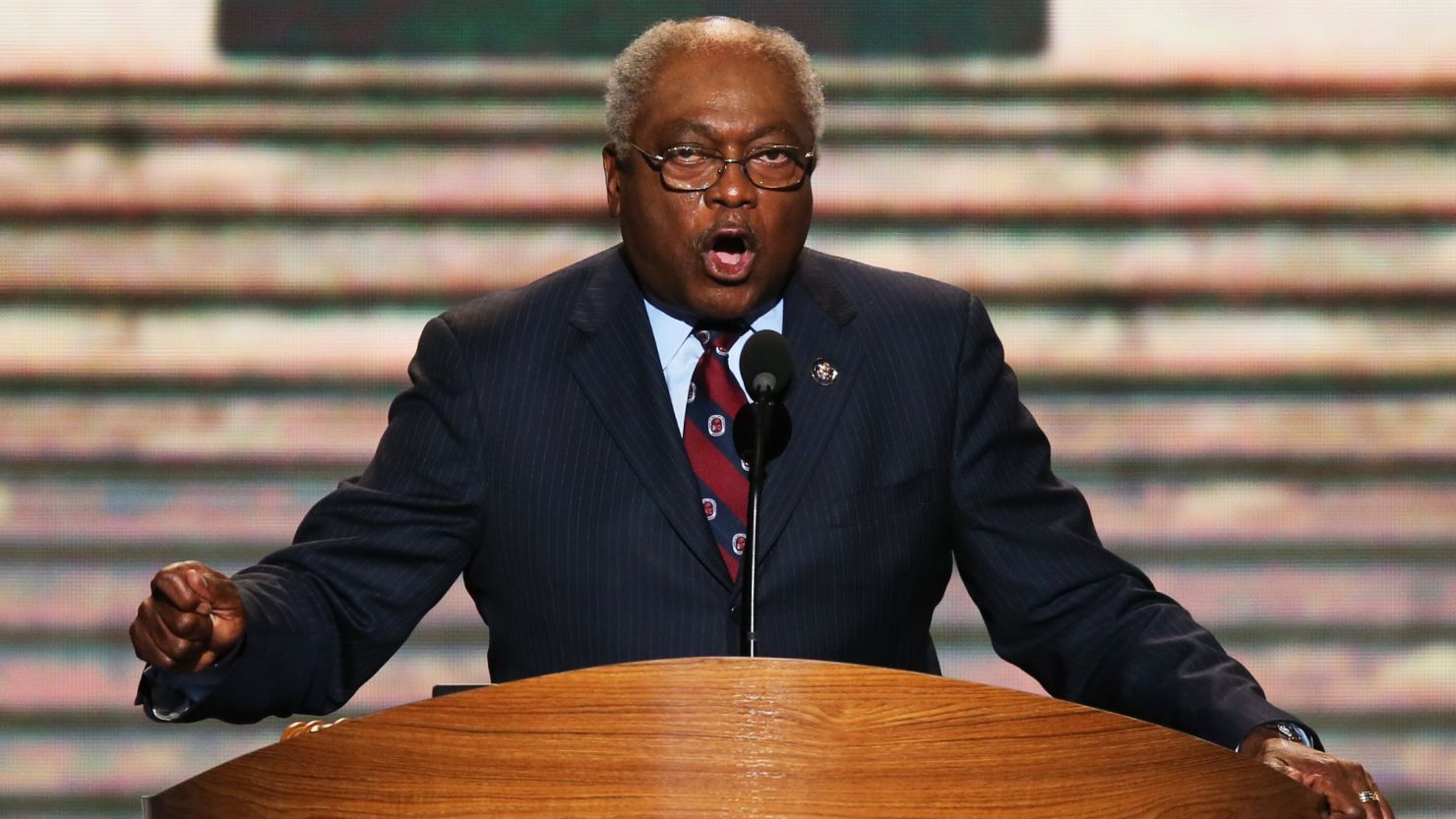 The No. 3 House Democrat Jim Clyburn reserving judgment on Syria